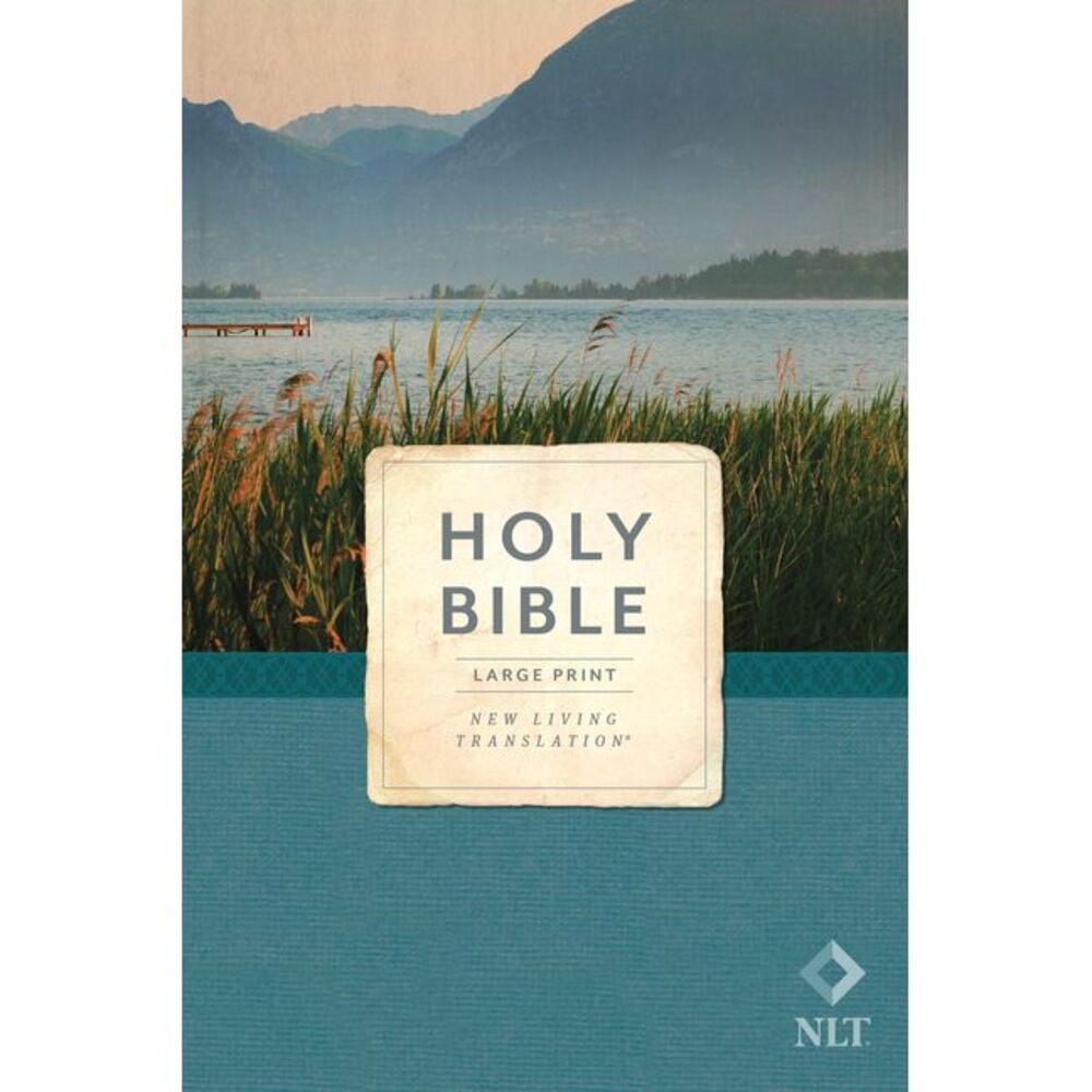Holy Bible, Economy Outreach Edition, Large Print, NLT (Softcover) -- New Living